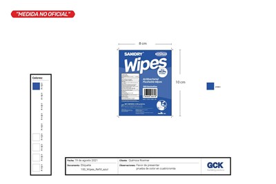 77251 002 04 Sanidry Antibacterial Flusable Wipes Min